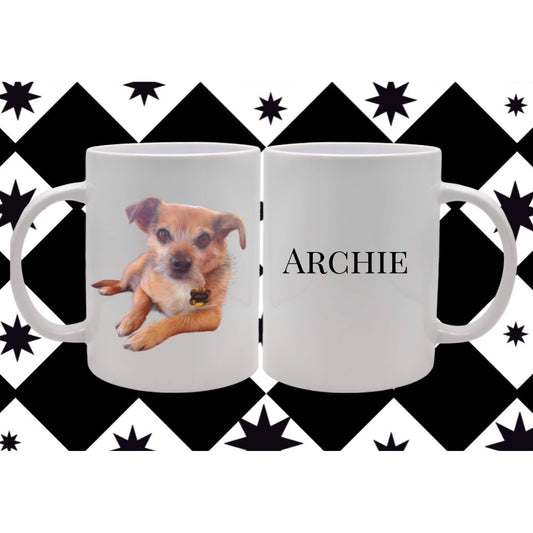 Custom pet mug, portrait, pet gift, décor, memento