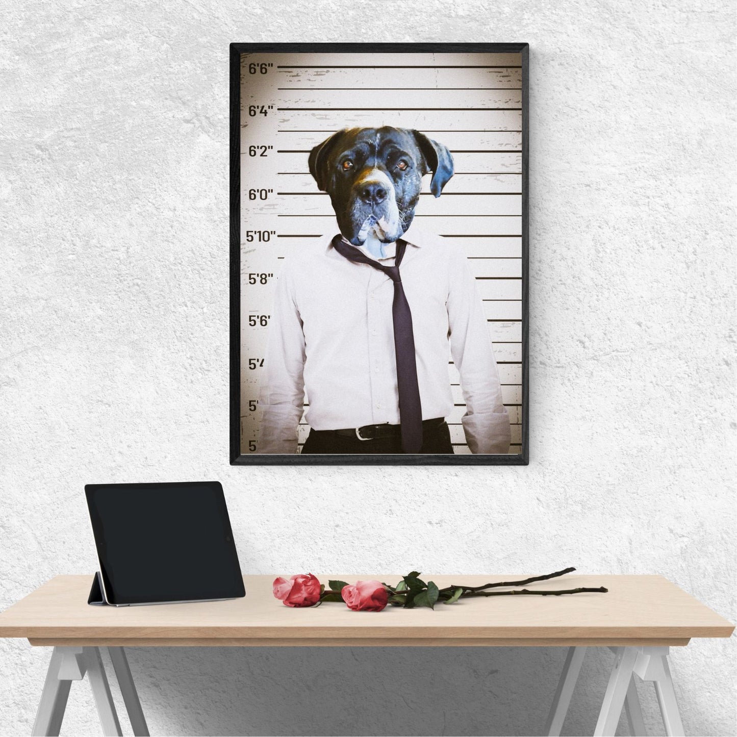 The Mug Shot - Custom Portrait