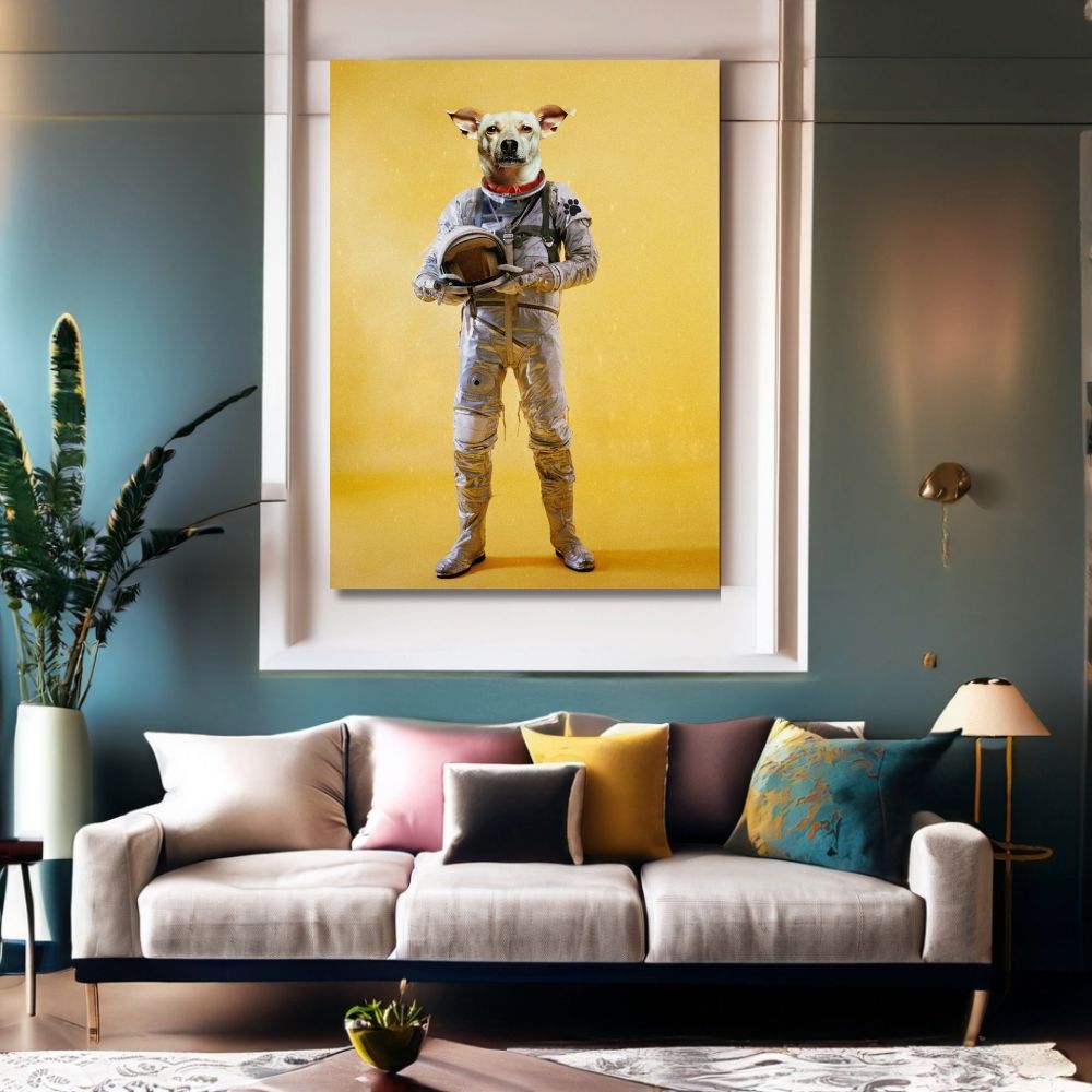 Retro Astronaut - Custom Portrait